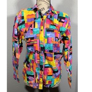 Vintage 80s Rocky Mountain western shirt